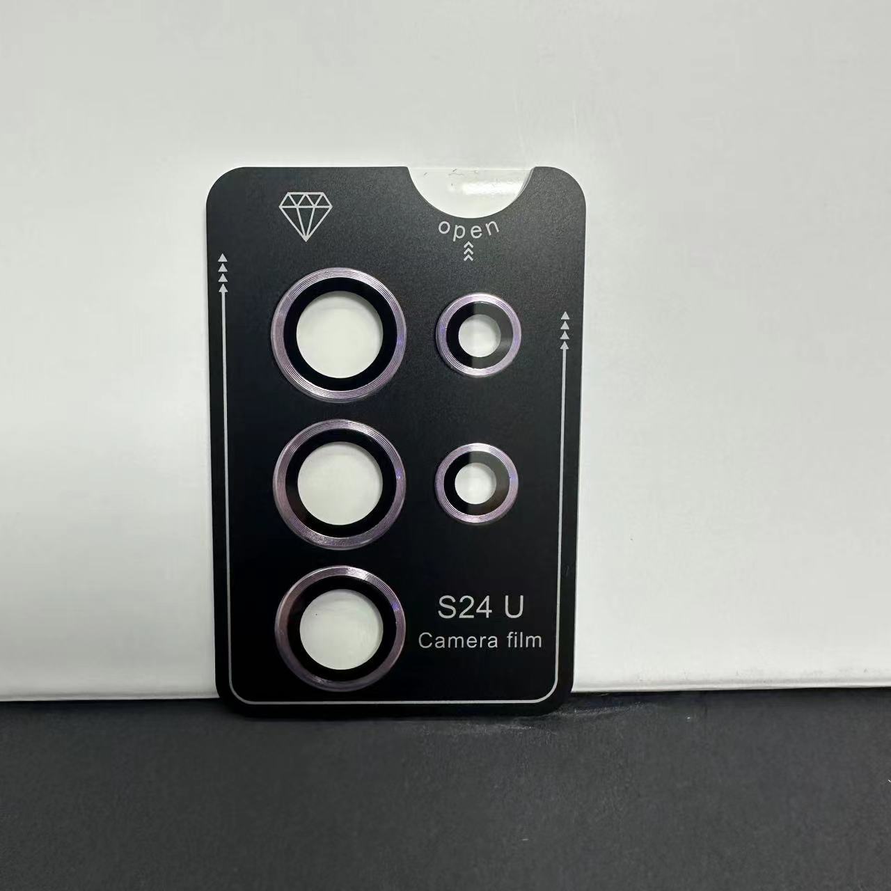 Adecuado para Samsung S24 película de la lente s24ultra con placa base de posicionamiento Eagle anillo de protección para los ojos s24plus Cámara