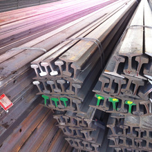 广东永洋钢轨 P22道轨 22KG轻轨 55Q轨道钢 鱼尾板压板批发