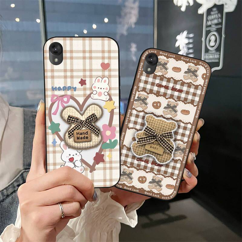 Suitable for Moto Mobile Phone Cases, Personalized Couple Plush Simple New Style Soft Case Cartoon Dustproof Youthful Full Edge 3D Suitable for Moto Mobile Phone Cases, Personalized Couple Plush Simple New Style Soft Case Cartoon Dustproof Youthful Full Edge 3D