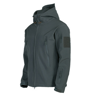 Soft Shell Jackets Men Army Combat Jackets Mens Hooded Bomber Coats