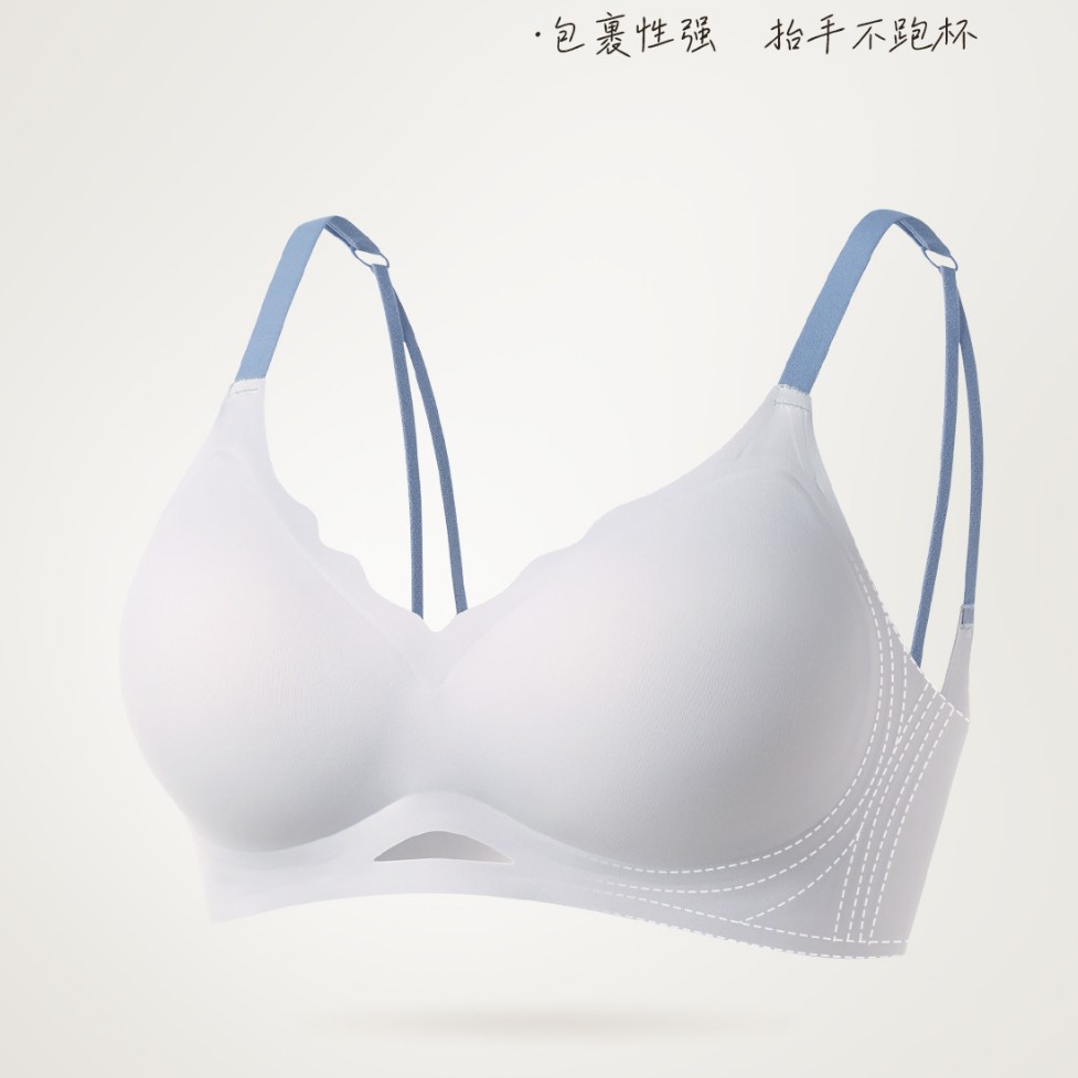 Venta directa de fábrica comercio electrónico transfronterizo Sudeste de Asia Vietnam Tailandia damas sin costuras sujetador de recogida lateral cómodo