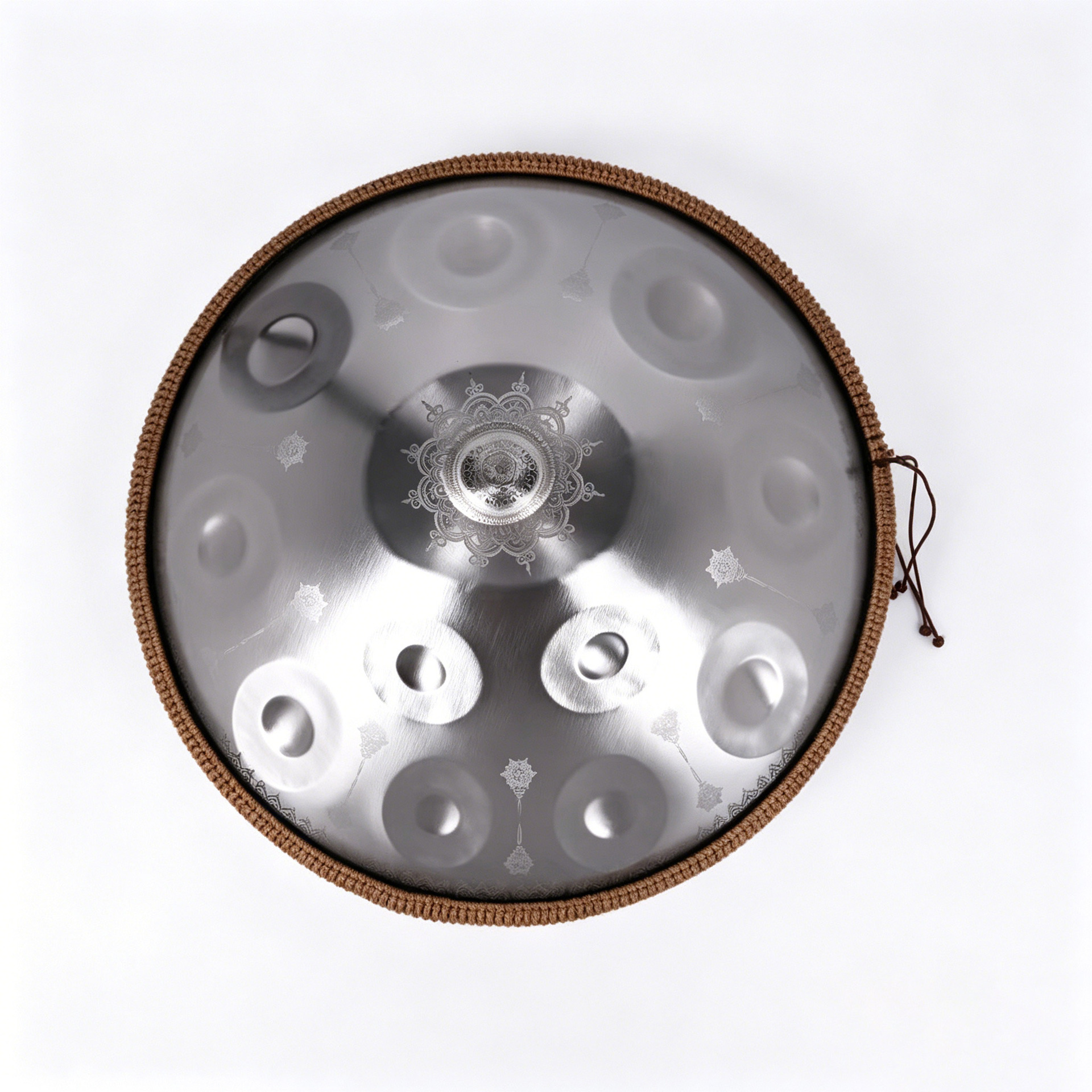 Instrumentos musicales Disco de mano Batería Handpan de grado profesional Disco de mano 440Hz 432HZ Tambor etéreo Tambor de lengua de acero Exclusión transfronteriza image 45