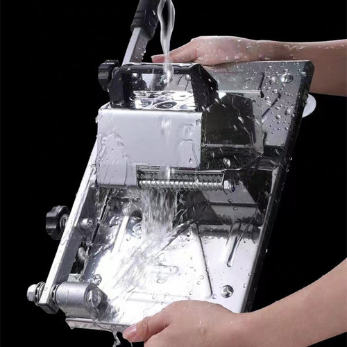 Manual Lamb Roll Slicer Home Meat Slicer 304 Frozen Meat Slicer Multi-functional Beef Lamb Meat Shredder