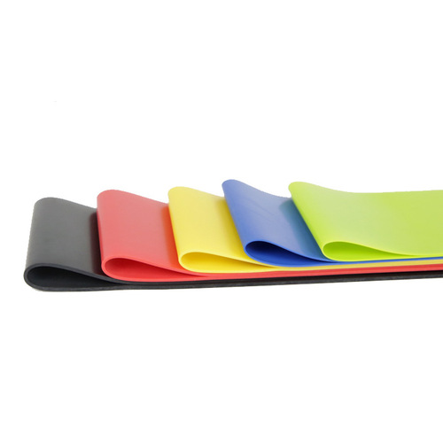 Yoga resistance band, fitness elastic band, buttocks slimming leg pull band, squat strength training, auxiliary stretching band