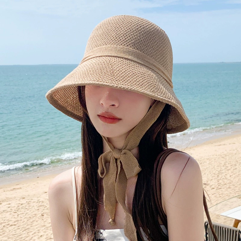 Ribbon basin hat-khaki