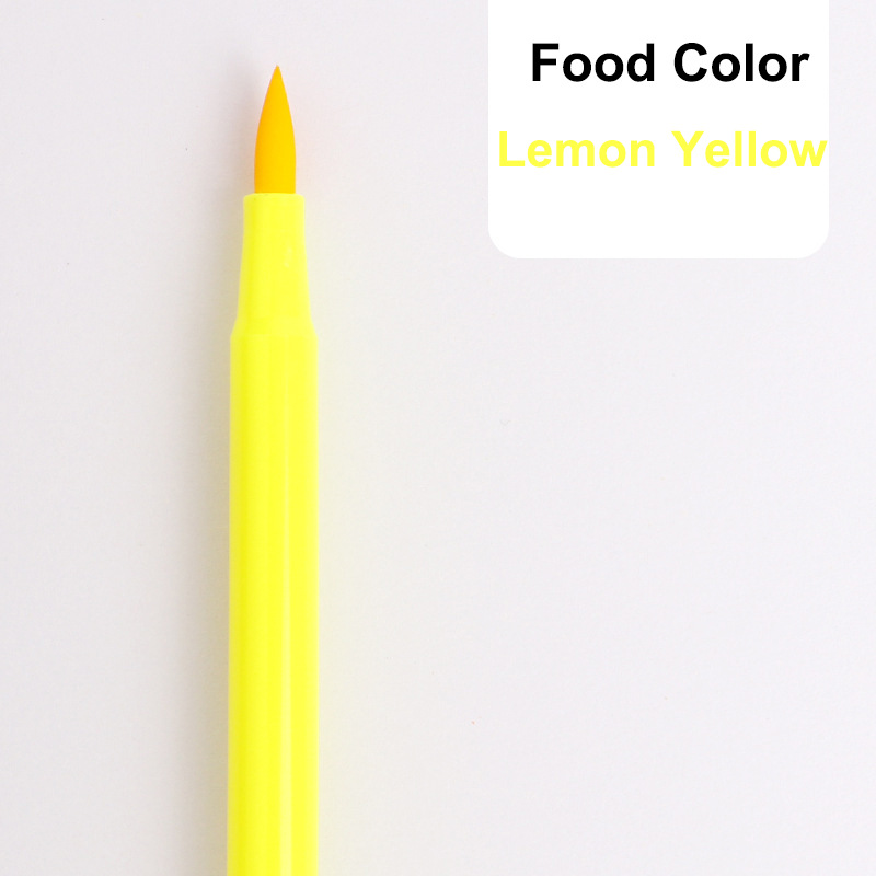 Pigmento pluma color pintura gancho DIY pintado a mano solo 12 colores pastel Topper