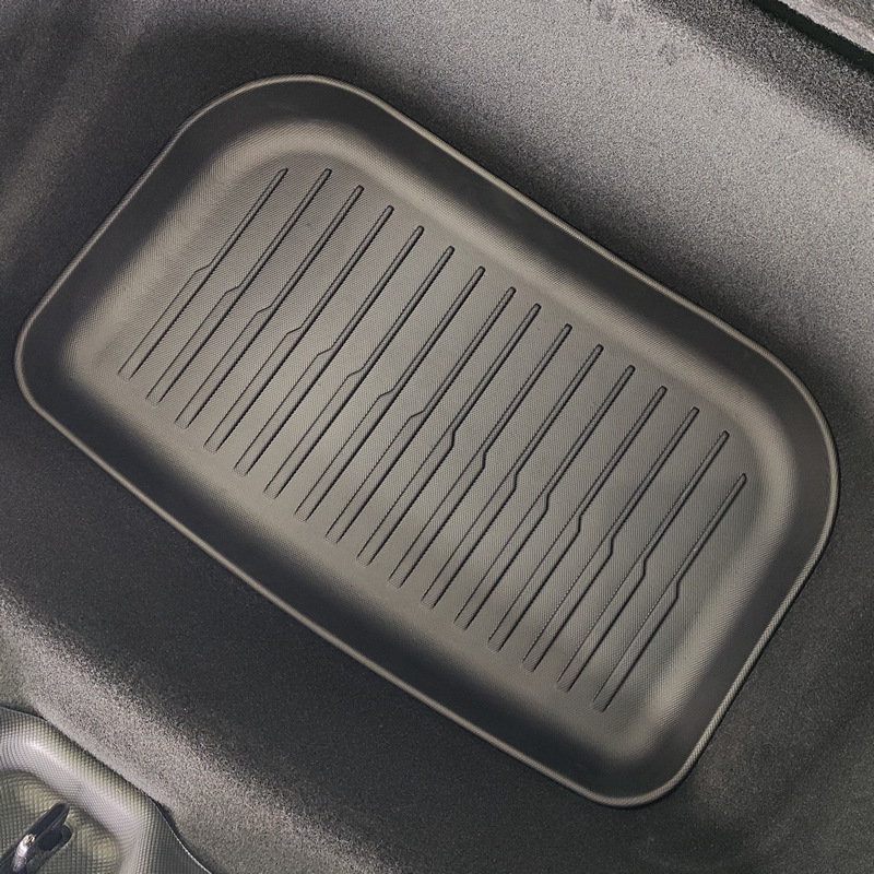 Suitable for Tesla 25 New Version Model Y Integrated Trunk Mats, Front and Rear Trunk Mats Accessories Modification