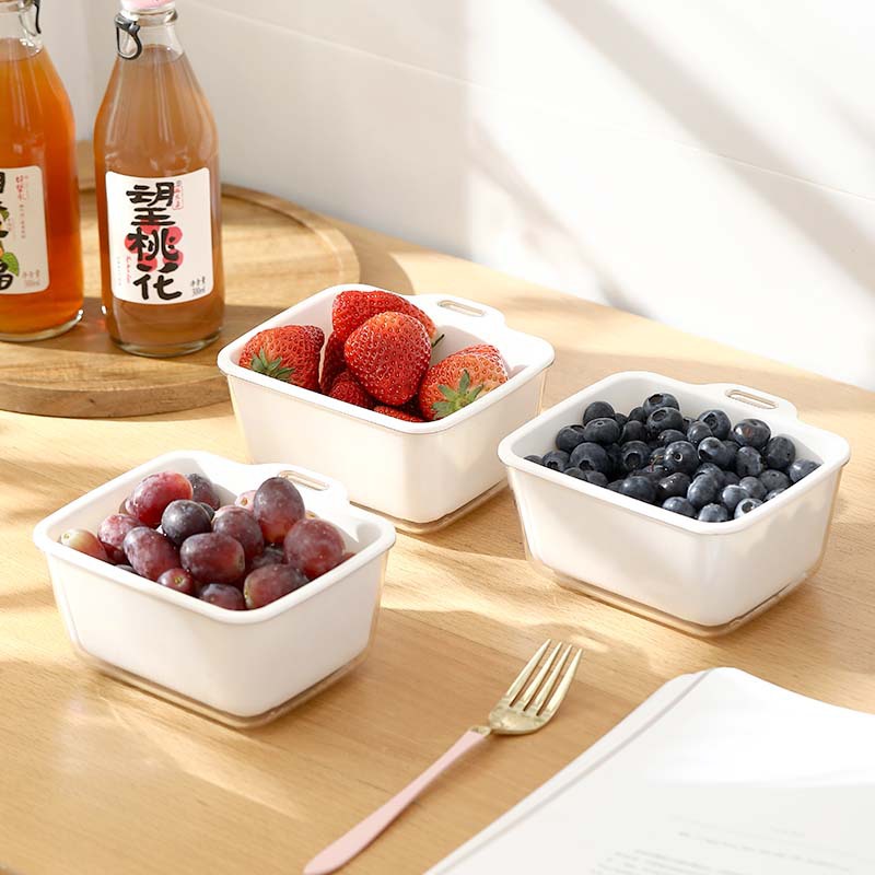FASOLA Japanese mini double -layer drain basket fruit basin…