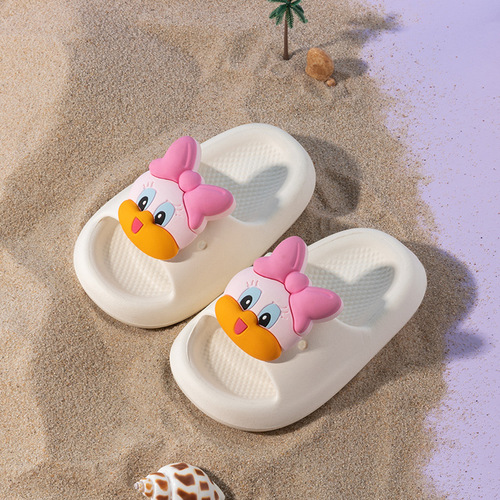 Children's Slippers Summer New Cute Cartoon Girls Breathable Wear-Resistant Lightweight Baby Slippers Girls' Sandal Slippers Wholesale