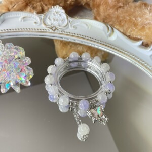 S012-jade butterfly bracelet [purple] #sz675