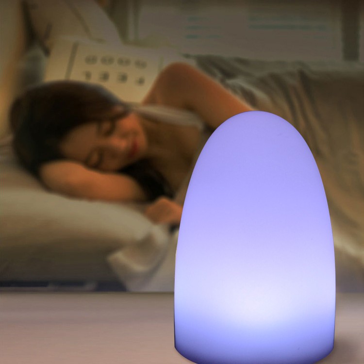 LED barra huevo lámpara de escritorio lámpara de control remoto lámpara de cabecera dormitorio cabecera lámpara USB colorida
