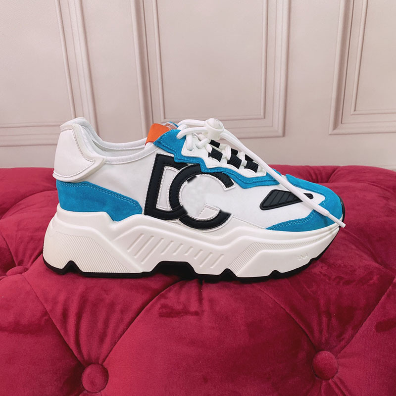 Comercio exterior estación Europea 2023 nueva piel de vaca transpirable zapatos malla plataforma versátil aumento la altura zapatilla deporte ocasional los hombres y las mujeres