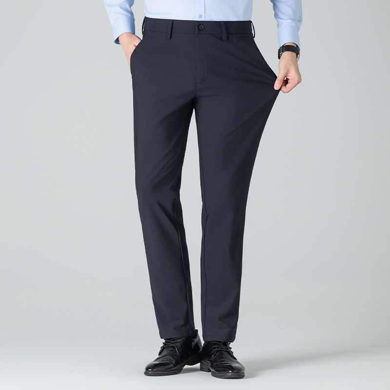 2026 Winter New High-End Men's Casual Trousers, Fleece-Lined and Thickened Straight-Leg Long Pants, Business Men's Clothing Pants 2026 Winter New High-End Men's Casual Trousers, Fleece-Lined and Thickened Straight-Leg Long Pants, Business Men's Clothing Pants