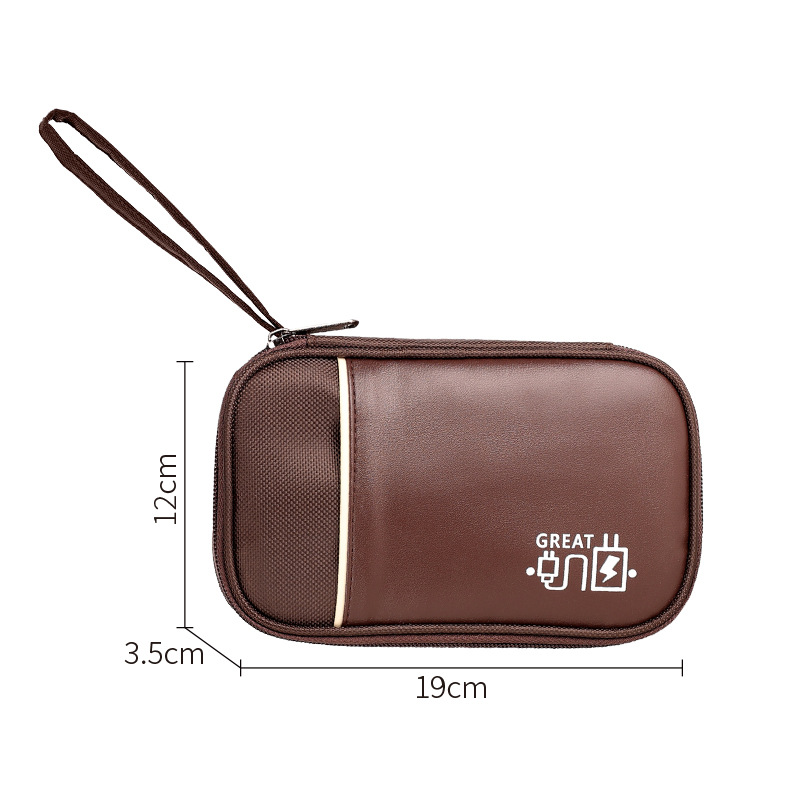 Bolsa organizadora digital 3C de gran capacidad para móvil power bank y cables ideal para viaje y cross border image 28