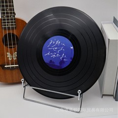 仿真黑胶唱片涂鸦网易云diy生日礼物唱片摆件jay碟片
