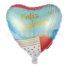 18 -inch Western Birthday Happy Aluminum Film Balloon Feliz Cumpleanos Western Birthday Party Decoration Balloon