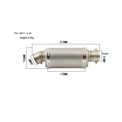Exhaust pipe: spring breeze 250NK triangle