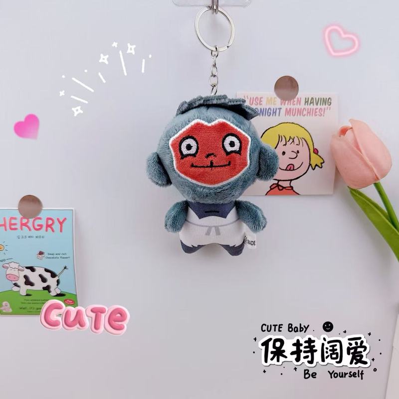 浪浪山小妖怪钥匙扣挂件创意毛绒小妖怪公仔玩偶少女心书包小挂饰|undefined