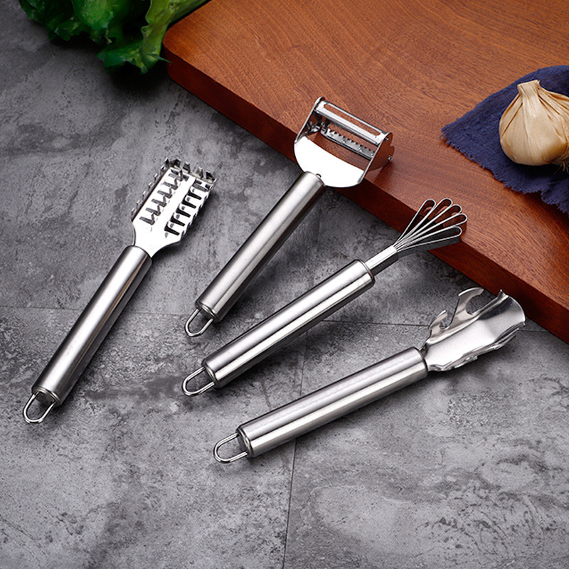 Household stainless steel peeler Grater Shrimp wire knife Fish scale…
