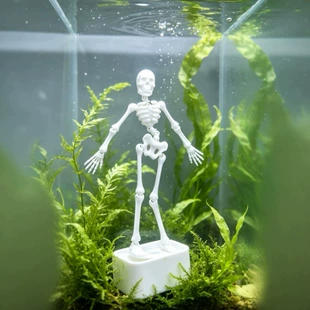 3D-фигурка танцующего скелета с подвижными суставами декор на Хэллоуин