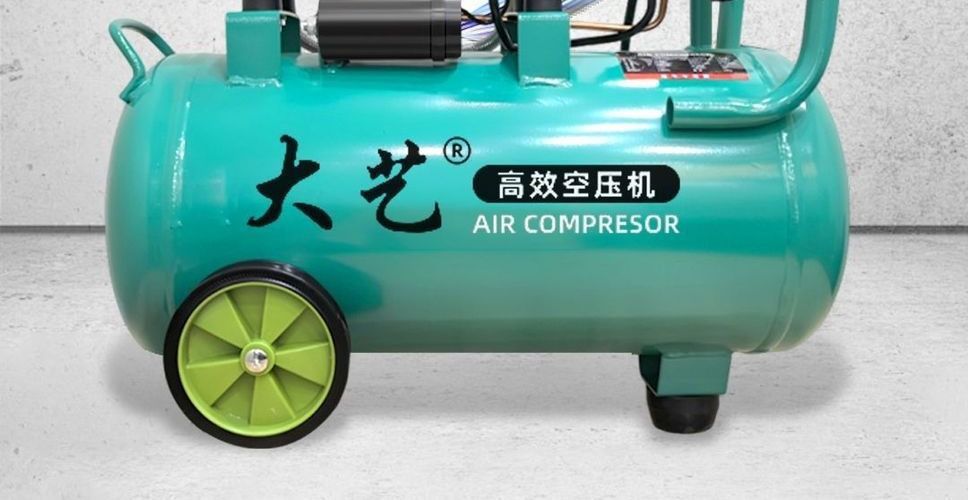 Small air compressor 220v high-power air compressor for woodworking, home use, portable paint spraying air compressor