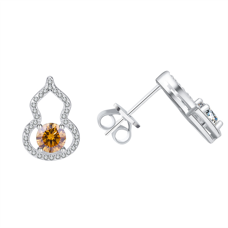 샴페인 골드 모이사나이트 (GRA 인증서)