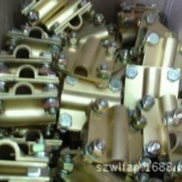 厂家大量供应防雷接地配套接地线夹   铜线夹    规格齐全