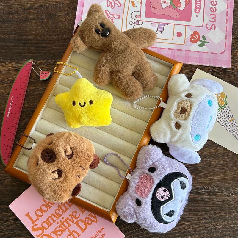 精品店毛绒公仔挂件diy手工小礼品包包挂饰少女心饰品钥匙扣配件|undefined