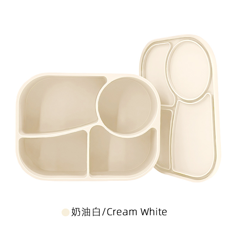 La lonchera de silicona de grado alimenticio transfronterizo se puede calentar en el horno microondas, la lonchera, la caja de almacenamiento hermética y hermética de alimentos, la caja de bento