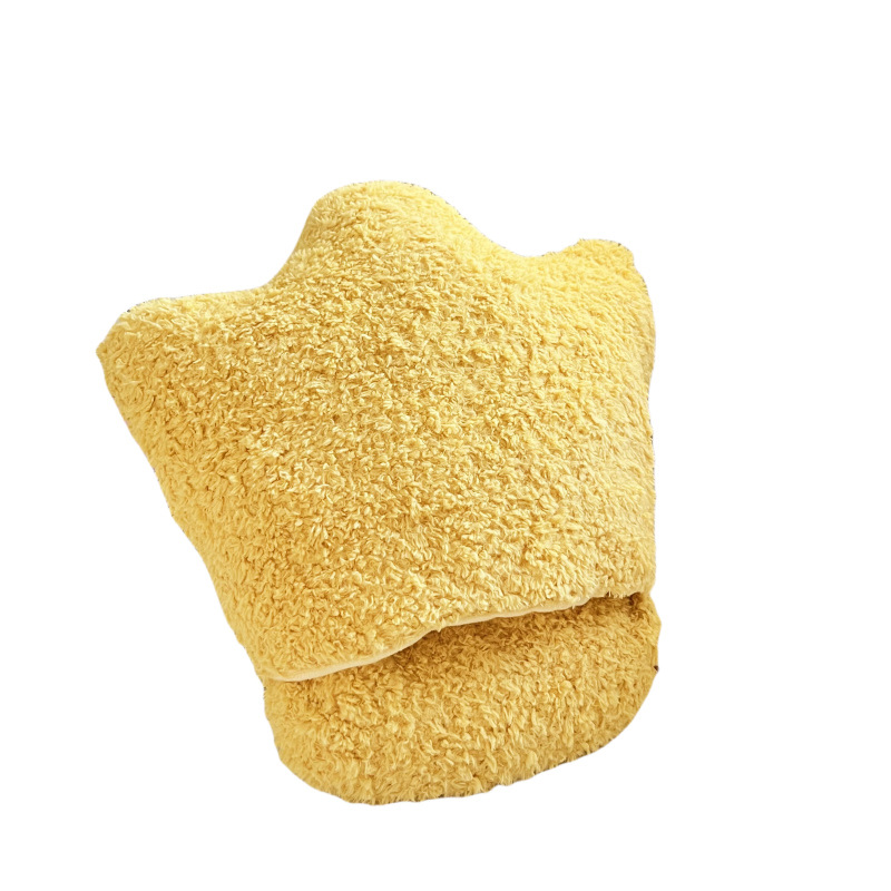 Nuevos dibujos animados lindos patos calentados pies cubiertos de peluche zapatos de piso calentados zapatillas de algodón calentadas zapatillas de invierno calentadas