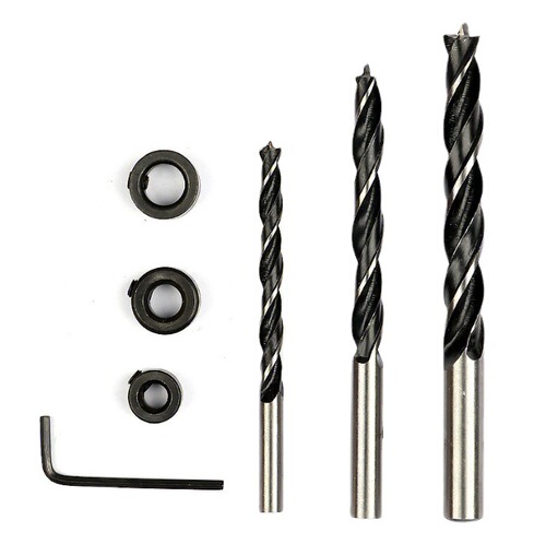 Woodworking straight hole locator Wooden board connection drilling locator ABS plastic handheld woodworking tools