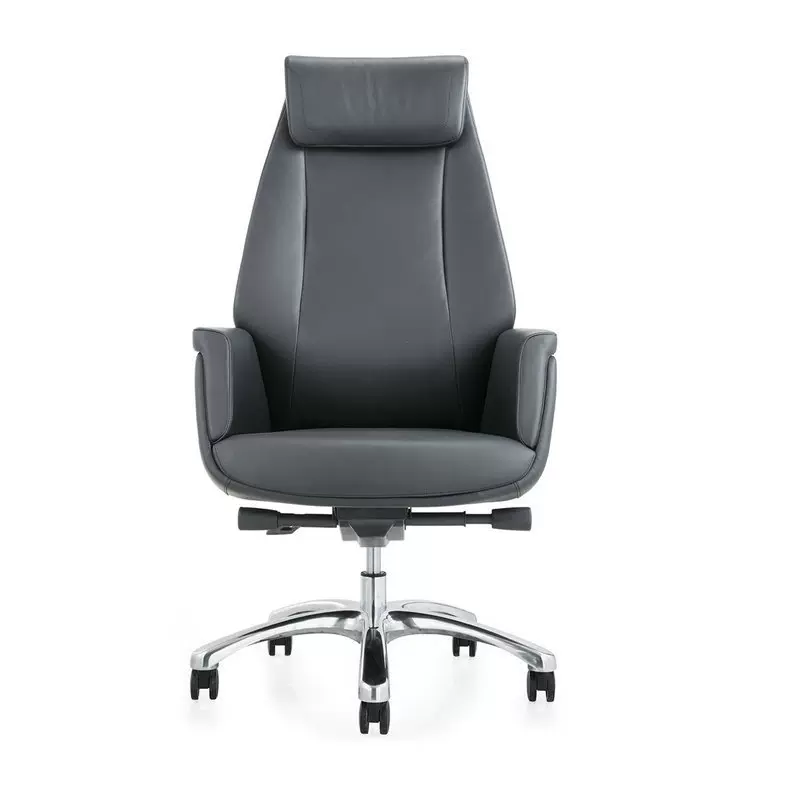 老板椅现代办公室大班椅简约真皮办公椅家用舒适久坐电脑椅会议椅