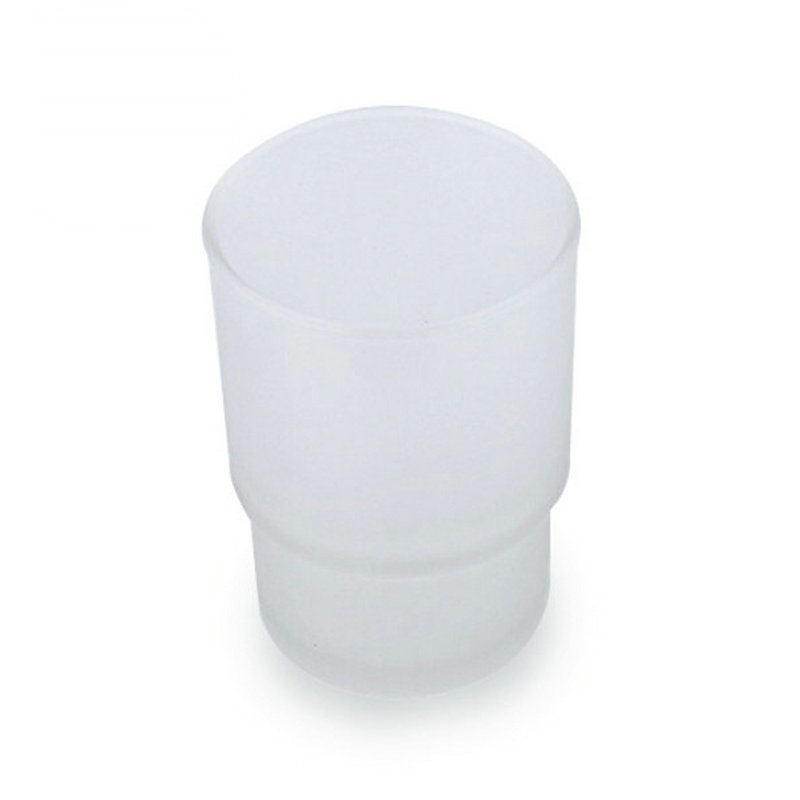 Qiao Sheng baños 304 acero inoxidable enjuague de baño taza de cepillo de dientes de vidrio de baño taza de cepillo de dientes colgante de pared