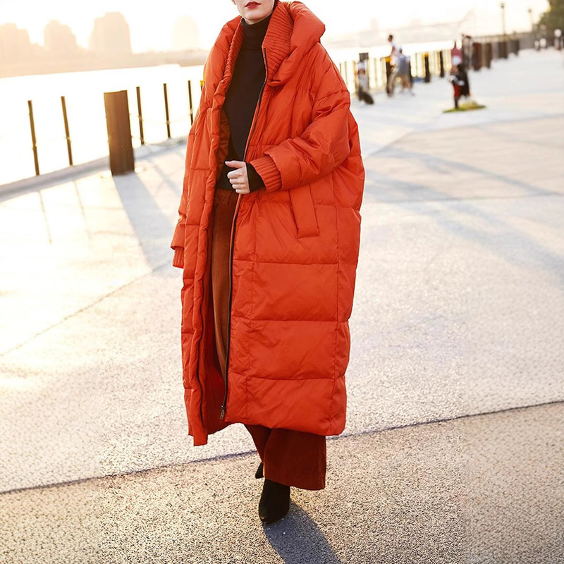 Cross-Border Plus Fat Everyone 2024 Winter Accordion Hat New down Jacket Foreign Trade Amazon Aliexpress Dropshipping