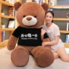 Chocolate (rabbit-fur hoodie bear, "Happy Every Day")
