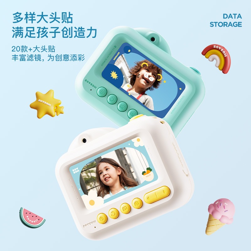 zoyzoii Camera Digital HD Printing Camera Children's Polaroid…