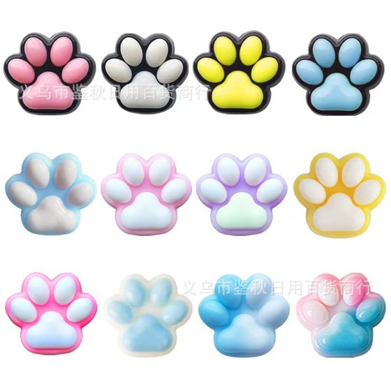Cross-border Hot Sale Hot Plush Cat Claw Pinch Le Hamster Pinch Toy Big Mac Cat Claw Decompression Toy