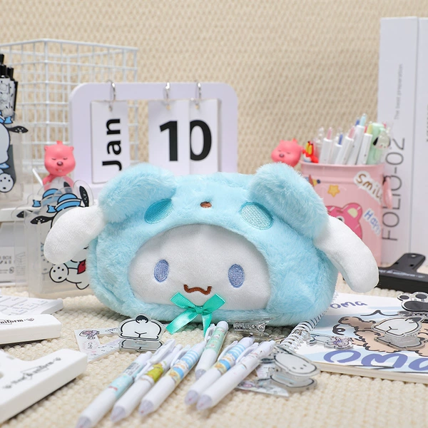 Blue Yugui Dog Penbag