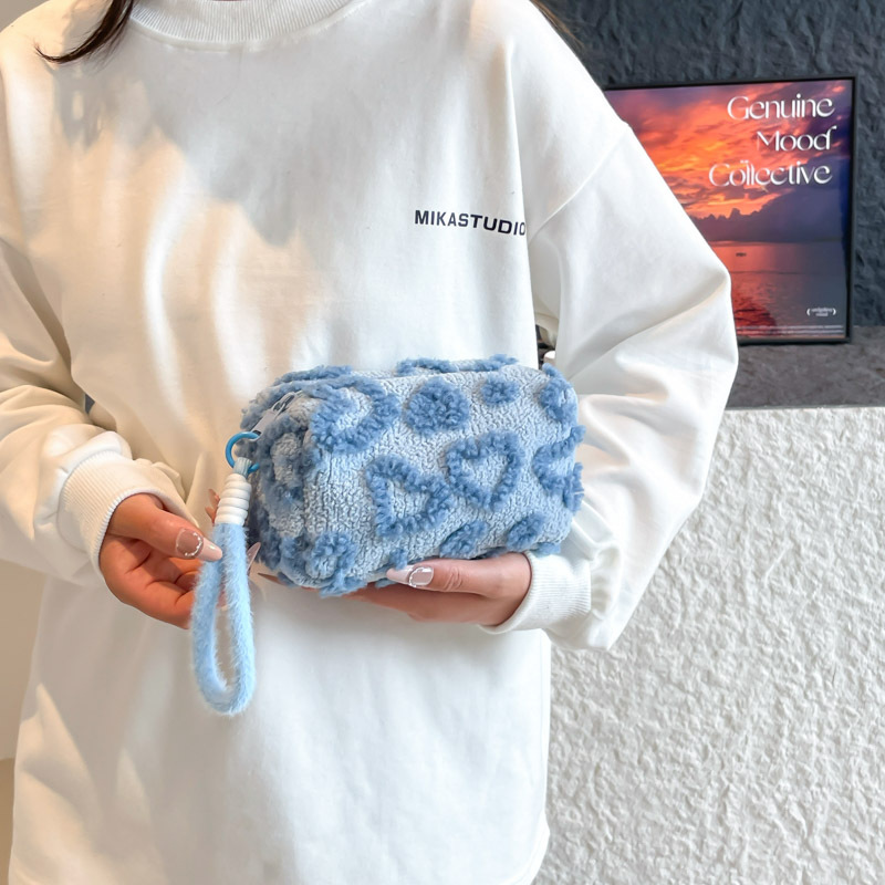 Dulce chica todo fósforo personalidad pequeña bolsa cuadrada bolsa de cosméticos para mujer sensación de alta calidad almacenamiento de gran capacidad embrague todo fósforo
