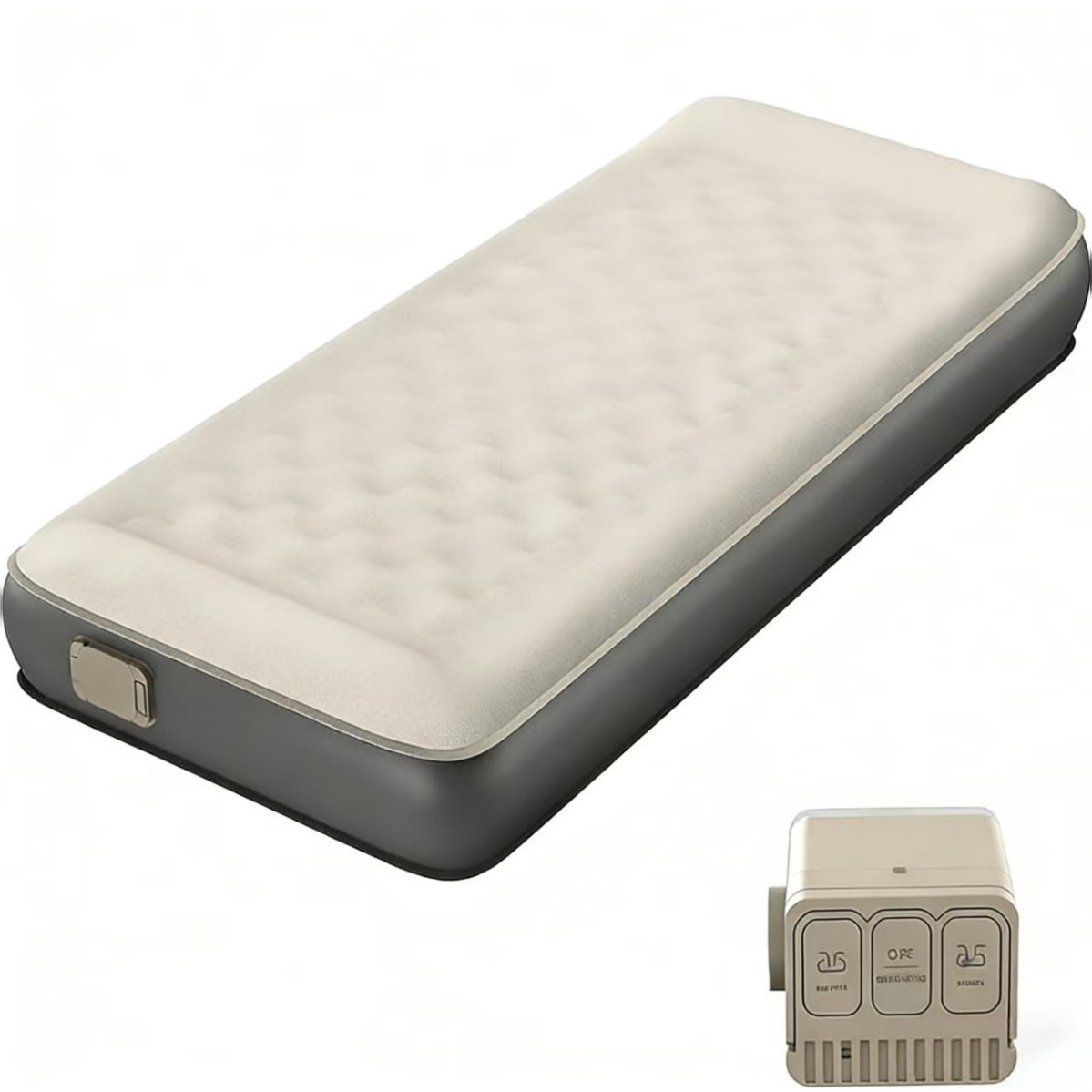 Outdoor Inflatable Mattress Folding Floor Mat for Home Use, Single-Person Fully Automatic Sleeping Pad, Comfortable and Portable Camping Air Mattress with Quick Inflation