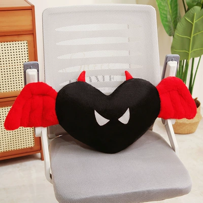 Love Pillow Waist Pillow Car | Headrest - deviruchi-white-eyes-50cm-headrest