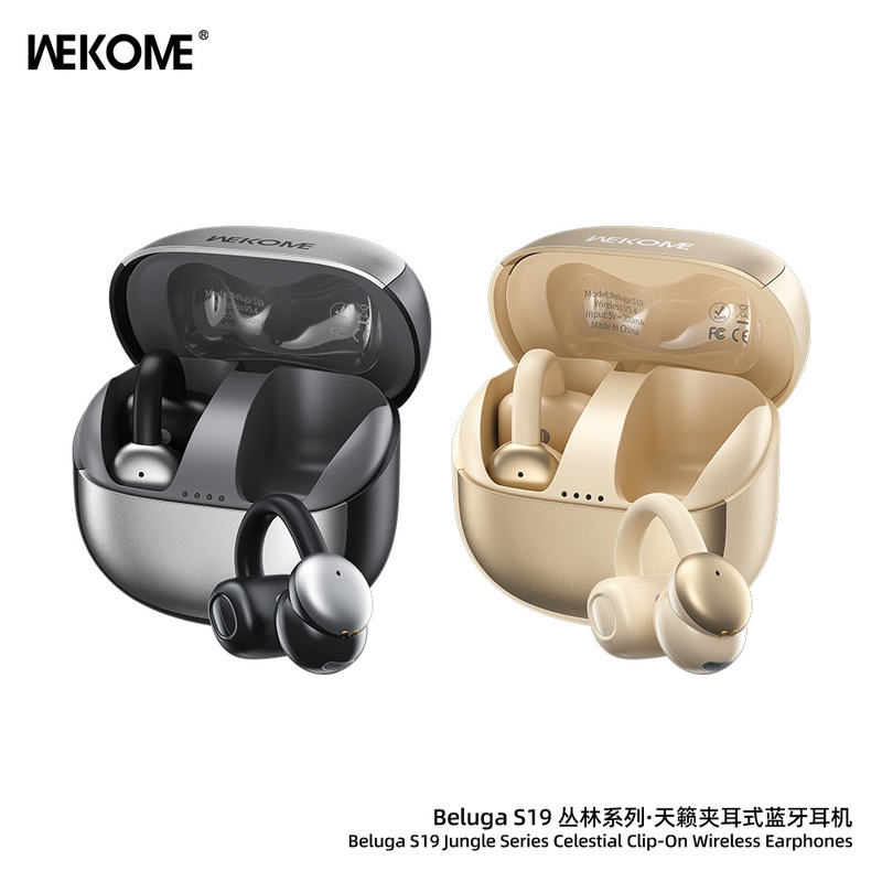 WEKOME跨境新品耳夹式蓝牙耳机5.4真无线运动长续航OWS挂耳式耳机|undefined