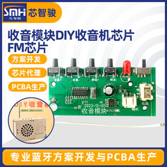 科学実験木製子供ラジオ回路基板チップDIY科学教育玩具ラジオ回路基板方案