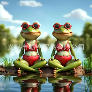 �羳�����¿�Playful Frog Statue�BƤ���ܵ���