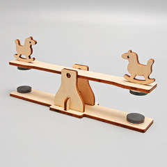 diy technology small production children's toys magnetic seesaw primary school students science experiment science material package