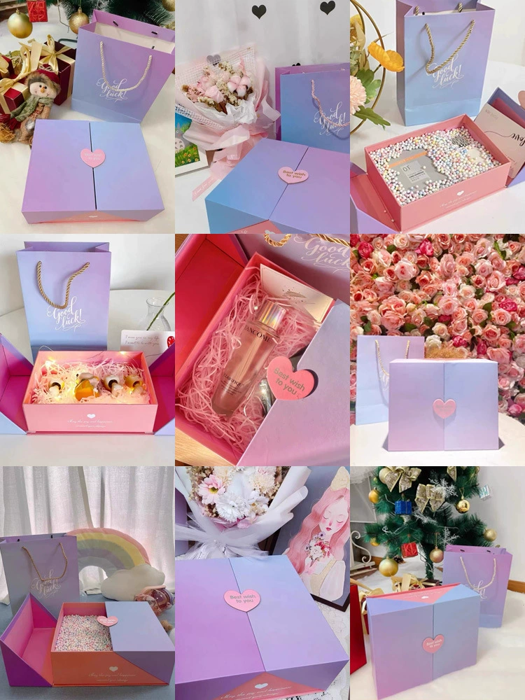 Gift box, big bag, Birthday gift, high-quality style