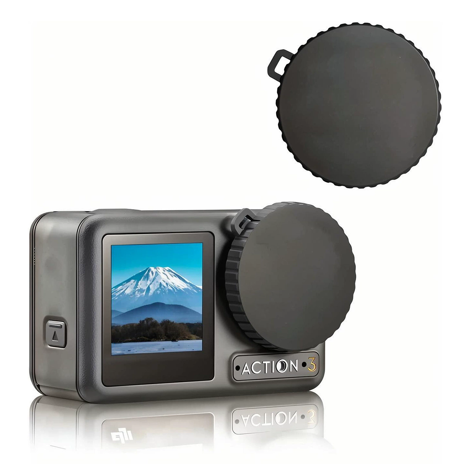 Aixia Ou Применимо Dajiang DJI Action5 Pro/4/3 объектив Силиконовая защитная крышка Аксессуары для спортивной камеры