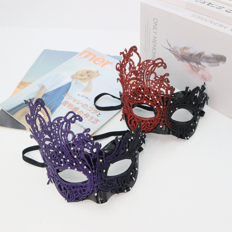 Máscaras transfronterizas de encaje de Phoenix para máscaras de maquillaje de baile de Halloween