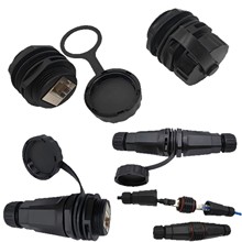 ҵIP68ˮCAT6,CAT6A,CAT7 M25̫RJ45˫ĸ