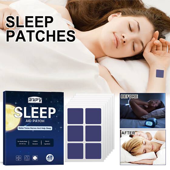 Cross-border BUPY Sleep Patch Sleep Aid Patch Relax Muscle Tension Body Tiredness Anxiety Body Care Patch